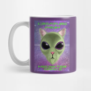 Creature from meow-ter space (normal eyes) Mug